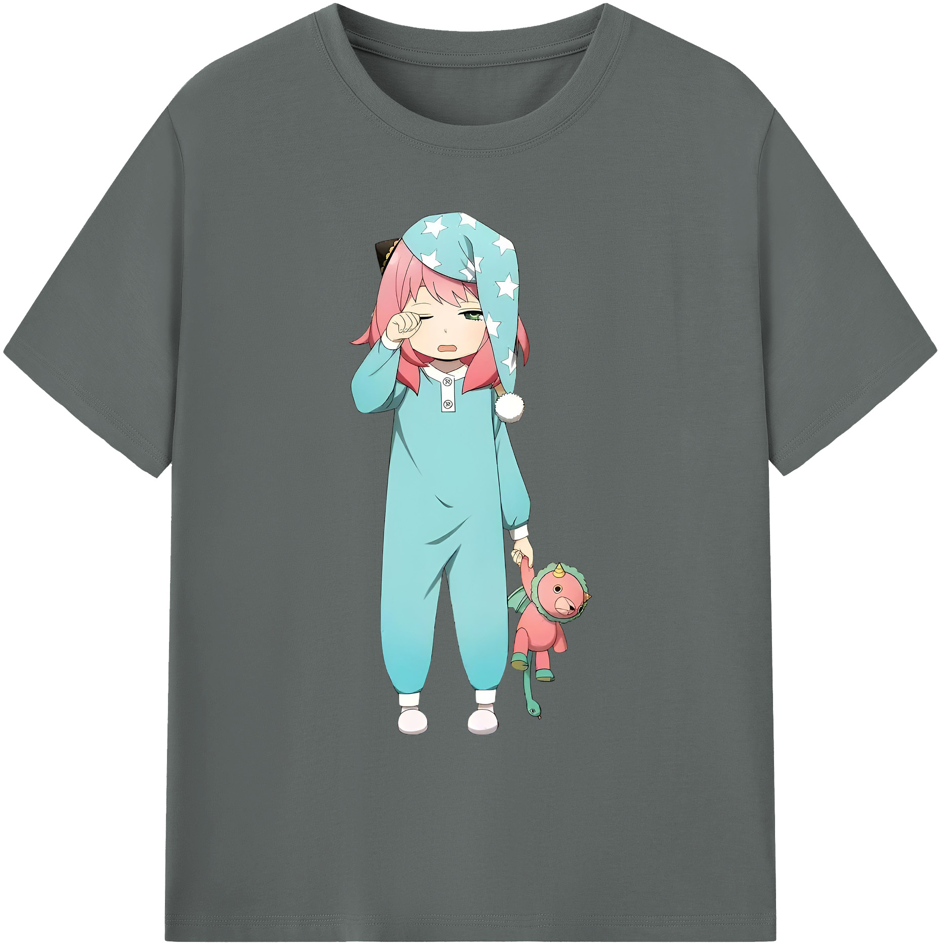 （画像用） SPY×FAMILY间谍家家酒 綿100％ メンズ半袖Tシャツ｜肌触りやわらか＆通気性